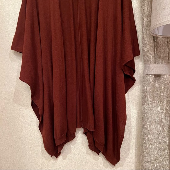 Forever 21 kimono/Cardigan Dark Brick Red OS - Picture 4 of 5